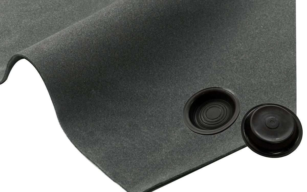 borracha de neoprene para diafragma