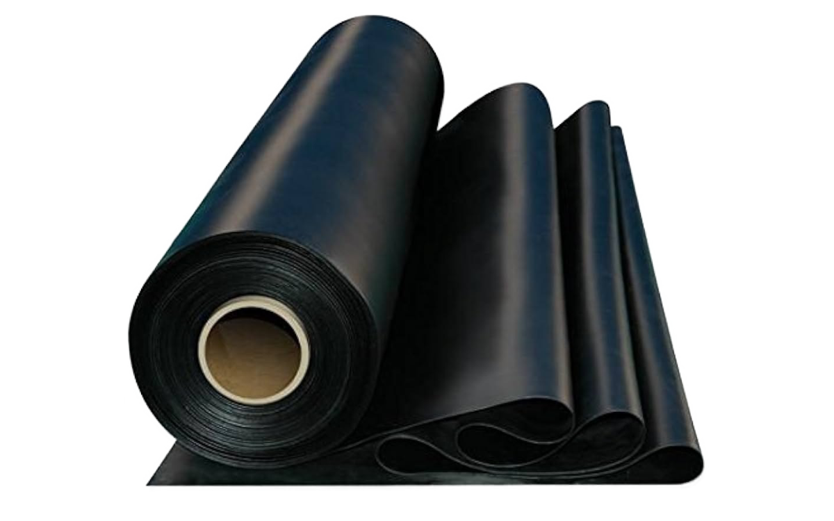 Lençol de Latex Preto