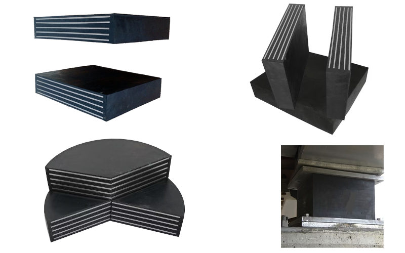 Neoprene fretado peças sob encomenda